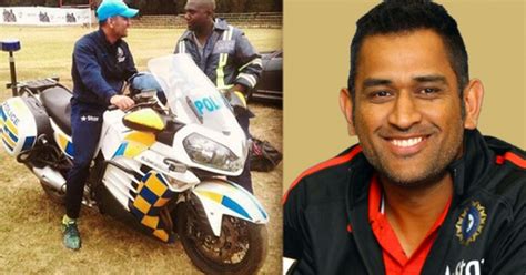 MS Dhoni Riding His Bike In The Ranchi Rains Will Take You Back To Your ...