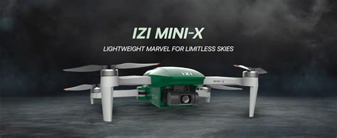 IZI Mini X Nano Fly More Combo 4K Camera Drone UHD 20MP, CMOS,4KM Live ...