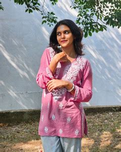 HouseOfTheSukh Party Printed Women Pink, White Top - Buy HouseOfTheSukh ...