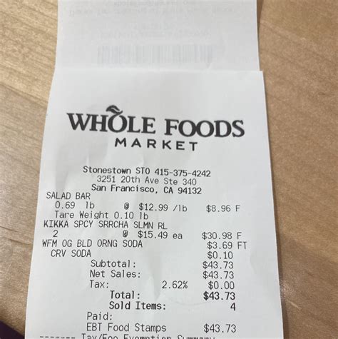 Friendly reminder that you CAN use CalFresh/food stamps at Whole Foods ...