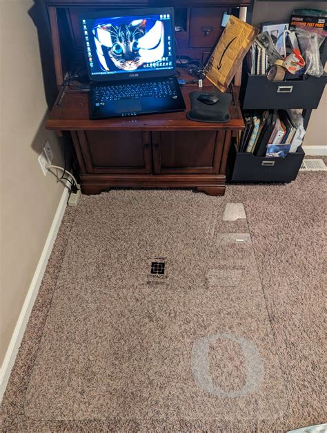 Vitrazza Collegiate Glass Chair Mat review - silky smooth seating - The ...