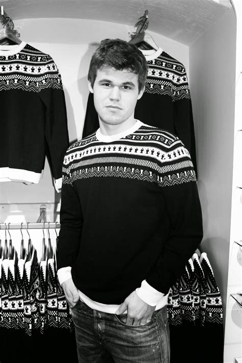 FASHION IN OSLO: The Magnus sweater: Chess on your chest