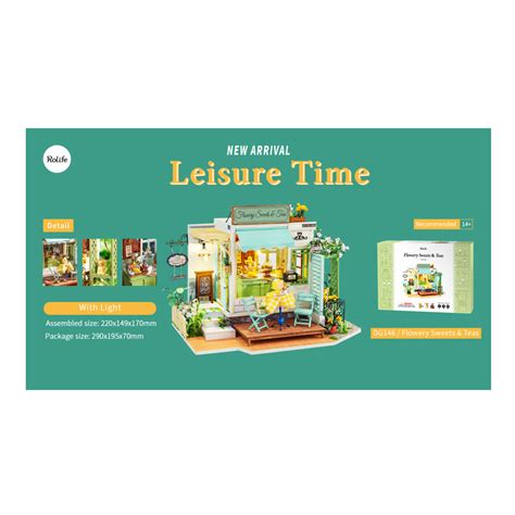 ROLIFE Flowery Sweets&Teas | Excaliburshop