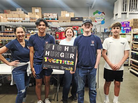 Thank you Young Mens Service League - Amazing Grace Food Pantry