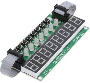 arduino 8X Seven Segments Display + 8X Key + 8X 2-Color LED Module ...