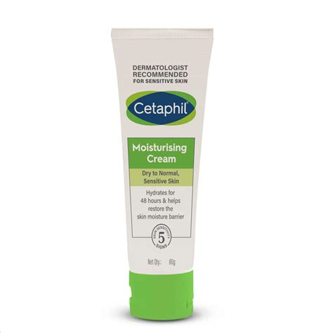 Cetaphil Moisturising Cream 80g for dry to normal, sensitive skin ...