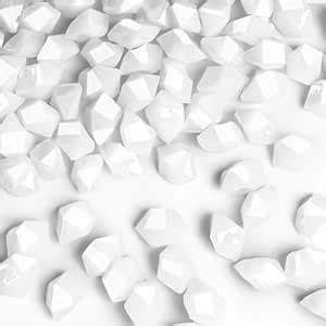 Buy DomeStar 220PCS Fake Ice Rocks, White Acrylic Crushed Ice Rocks ...