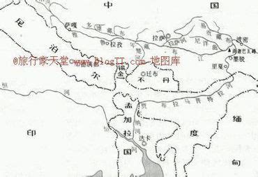 雅鲁藏布江地图