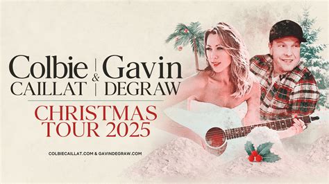 Colbie Caillat & Gavin DeGraw Team For Festive New Christmas Tour ...