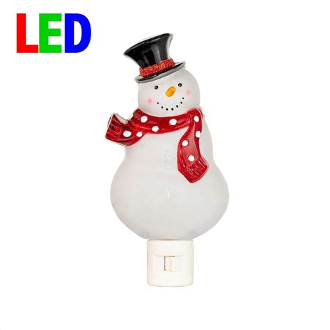 Christmas Night Light - Snowman - Novelty Lights IncNovelty Lights ...