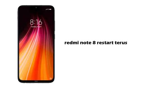 Image result for Redmi Note 8 Pro Reboot Loop