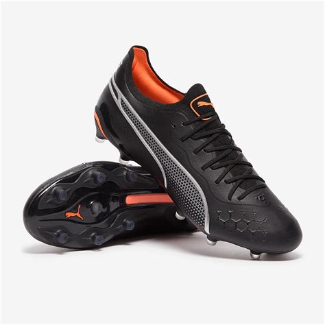 Puma King Ultimate FG/AG - Puma Black / Silver / Puma Ultra Orange ...