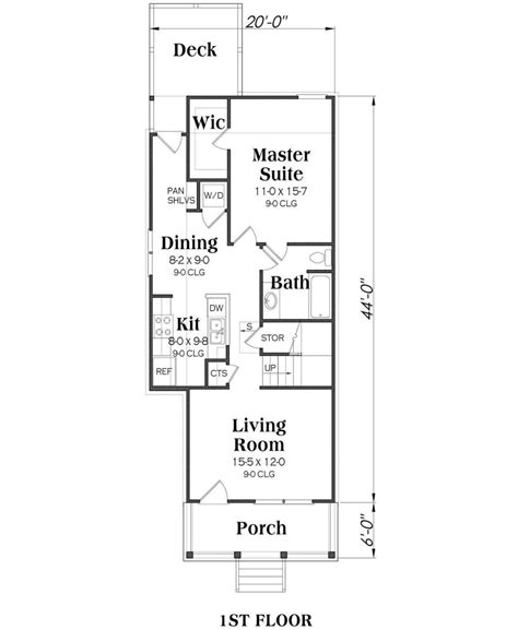 Bungalow Plan: 1,400 Square Feet, 3 Bedrooms, 2 Bathrooms - 009-00141
