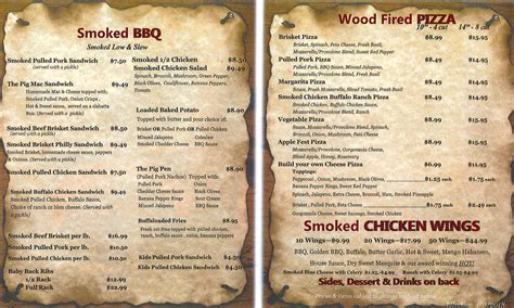 Smoky Martin's BBQ menus in Hermitage, Pennsylvania, United States