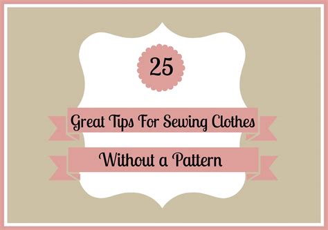Image result for Sewing Tutorials No Pattern Needed