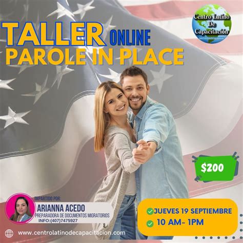 Taller Parole In Place - Centro Latino de Capacitacion