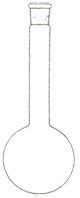 Round Bottom Flasks Long Neck,Glass, Glass wares, Silica Round Bottom ...