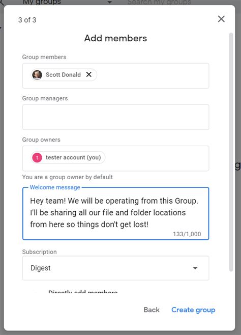 Image result for Create Google Contact Groups