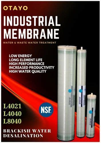 Industrial Ro Membranes - Reverse osmosis membrane Retailer from Chennai