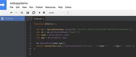 Image result for Apps Script Web App