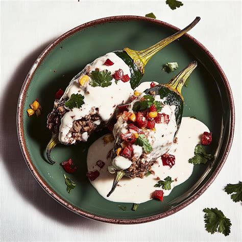 The Vibrant Chiles en Nogada Recipe: Mexico's Patriotic Delight - Dave ...