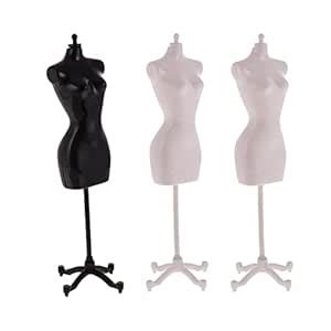 Fashion My Day 3X Display Holder Dress Clothes Mannequin Model Stand ...