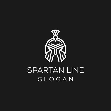 Modernes Krieger-Spartan-Gladiator-Logo-Design Vektorvorlage Krieger ...