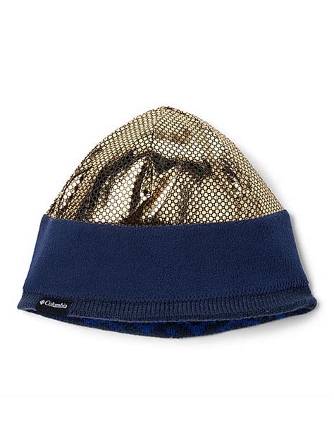 Buy Columbia Unisex Navy Blue Columbia Heat II Beanie Online at ...