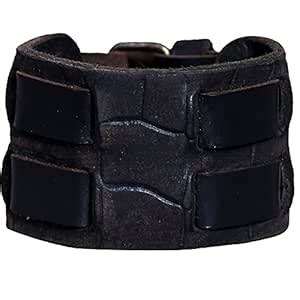 Buy Urbanity Cool Hand Accessory Two Layer Wide Belt Genuine Leather ...
