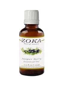 Zoka Juniper Berry Essential Oil - 100% Pure, Natural & Undiluted Oil ...