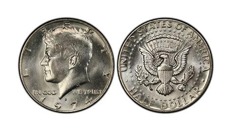 1974 Kennedy Half Dollar Value: Errors, No Mint Mark, and Worth | Coin ...