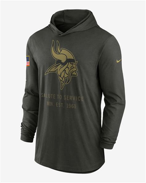 Minnesota Vikings Salute to Service Sideline Men’s Nike Dri-FIT NFL ...