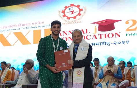 NIT Rourkela holds great 22nd Convocation Day
