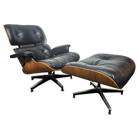 Eames Lounge Chair and Ottoman produced by Herman Miller, USA 1970s For ...