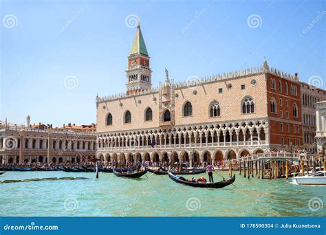 Palazzo Ducale En San Marco Square Venice Italy Imagen de archivo ...