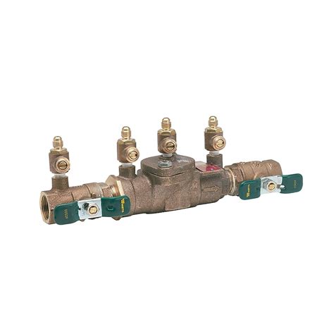 Watts 3/4 In Bronze Dual Check Valve, Lead-Free Construction ...