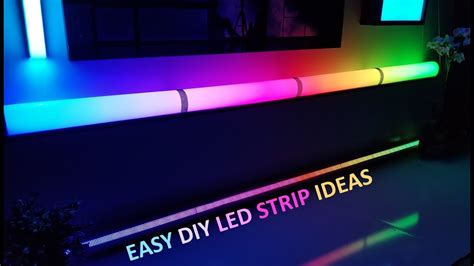 DIY LED Strip Light Fixture 的图像结果