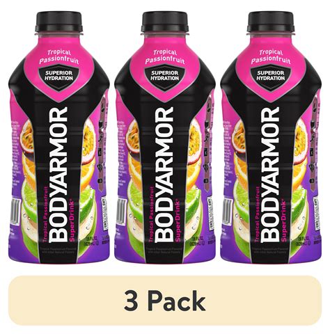 (3 pack) BODYARMOR Sports Drink Tropical Passionfruit, 28 oz - Walmart.com