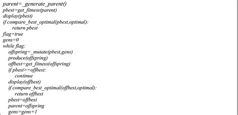 Image result for Genetic Algorithm Code for Python