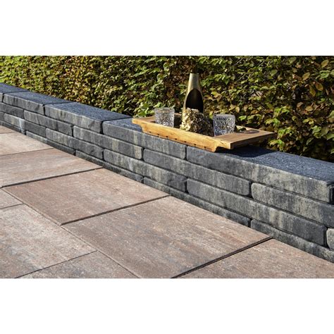 Mr. GARDENER Mauerstein »Joacaba«, BxHxL: 20 x 7 x 60 cm, Beton ...