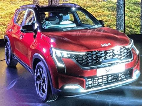 Kia Sonet facelift launched at a starting price of ₹7.99 lakh | કિયા ...