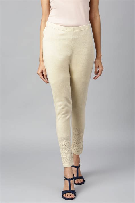 Buy Beige Acrylic Tights Online for Woman | Shop for Aurelia