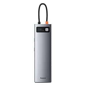 Baseus Metal Gleam 11-in-1 USB-C Hub Docking Station | Dual HDMI 4K ...