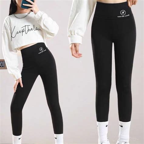 New 2-15 Years Old Kids Korean Style Leggings For Teens Casual Sports ...