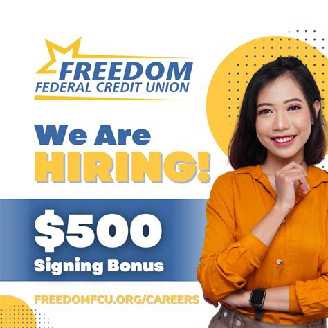 Freedom Federal Credit Union on LinkedIn: Ready to work at one of the ...