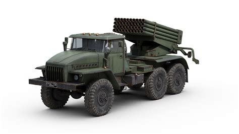 BM 21 Grad 3D - TurboSquid 1954965