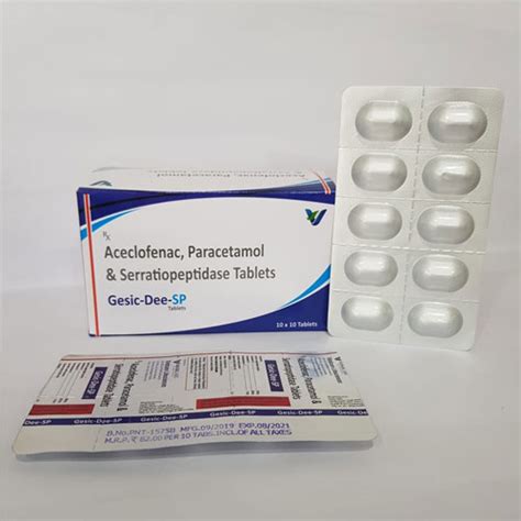 GESIC DEE-SP Tablets Vindcare Lifesciences