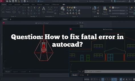 Image result for How to Solve AutoCAD Error Report