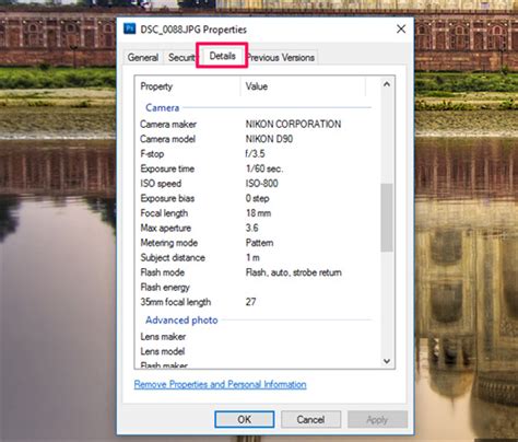 Image result for How to Remove EXIF Camera Data Using Bridge