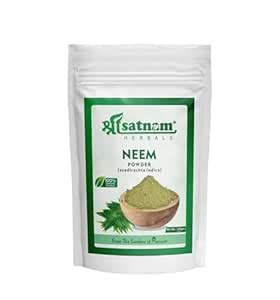 Shree Satnam Natural Neem Powder Ideal for Face pack and Hair ...